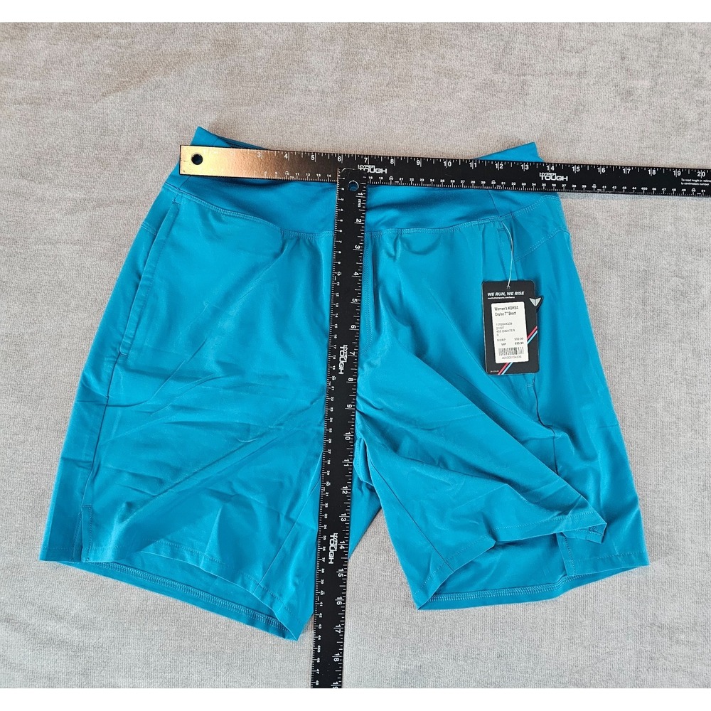 KORSA Women's Cruise 7" Shorts Small Walking Activewear Blue NWT - Picture 11 of 13